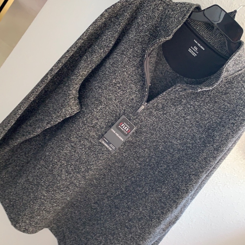 Van Heusen Weekend Sweater Fleece Pullover